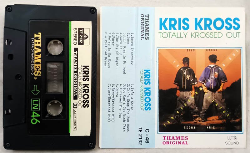 Kris Kross Totally Krossed Out Audio Cassette