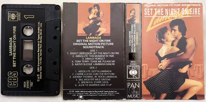 Lambada Set the Night on Fire Audio Cassette