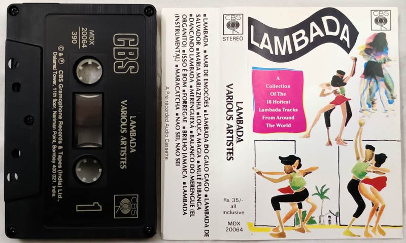 Lambada Various Artists Audio Cassette