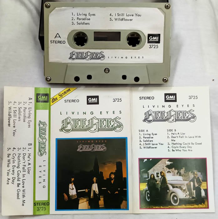 Living Eyes Bee Gees Audio Cassette