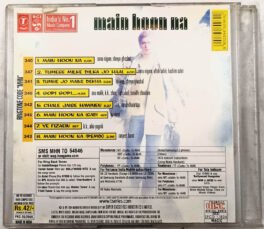 Main Hoon Na Hindi Audio Cd By Anu Malik
