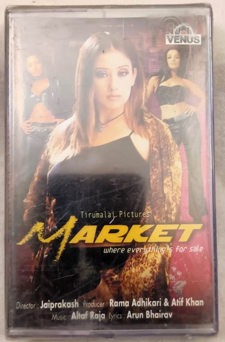 Market Hindi Audio Cassette By Altaf Raja