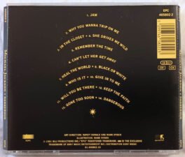 Michael Jackson Dangerous Audio Cd