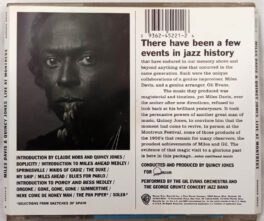 Miles and Quicy Live at Montreux Audio Cd