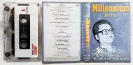 Millennium Hits Kishore Kumar Hindi Audio cassette Vol 1 & 2.