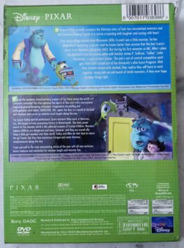 Monsters University-Monsters Inc Movie DVD