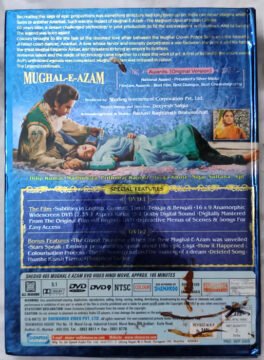 Mughal-E-Azam Hindi Movie Dvd