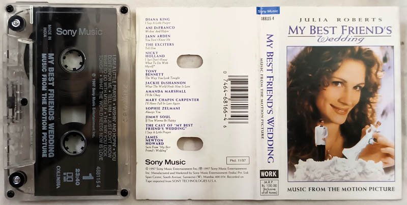 My Best Friends Wedding Music from The Motion Picture Audio Cassette