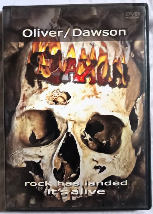 Oliver Dawson Saxon Rock has Landed Its Alive Dvd