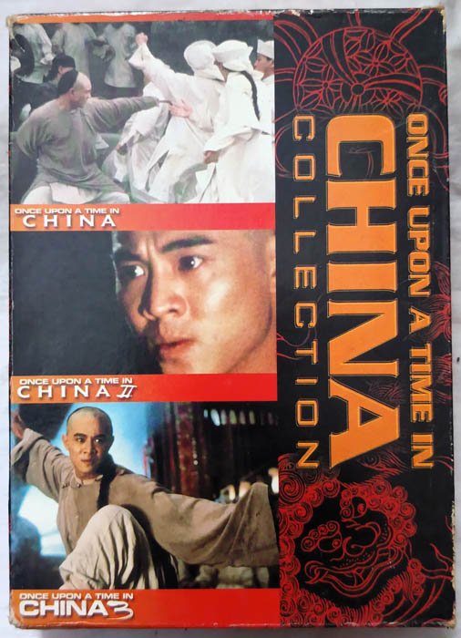 Once Upon A Time in China Collection Movie Dvd .