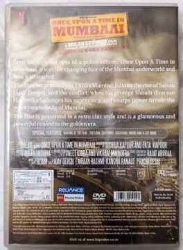 Once Upon A Time in Mumbai Hindi Movie Dvd