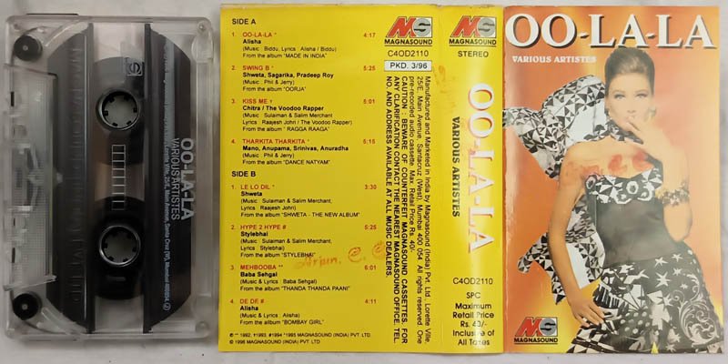 Oo La La Hindi Audio Cassette