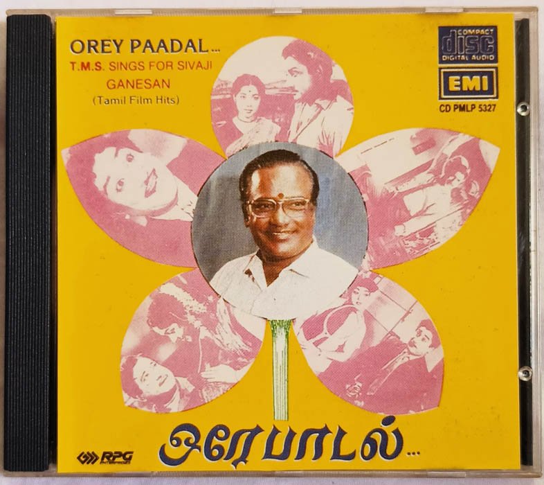 Orey Paadal TMS Sings For Sivaji Ganesan Tamil Audio cd