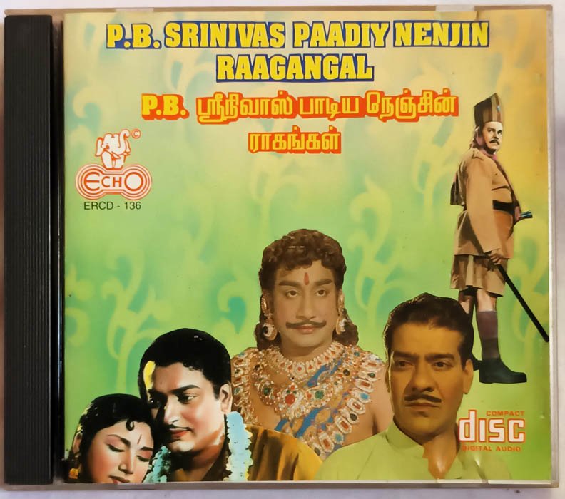 P B Srinivos Paadiy Nenjin Raaganagl Tamil Audio cd