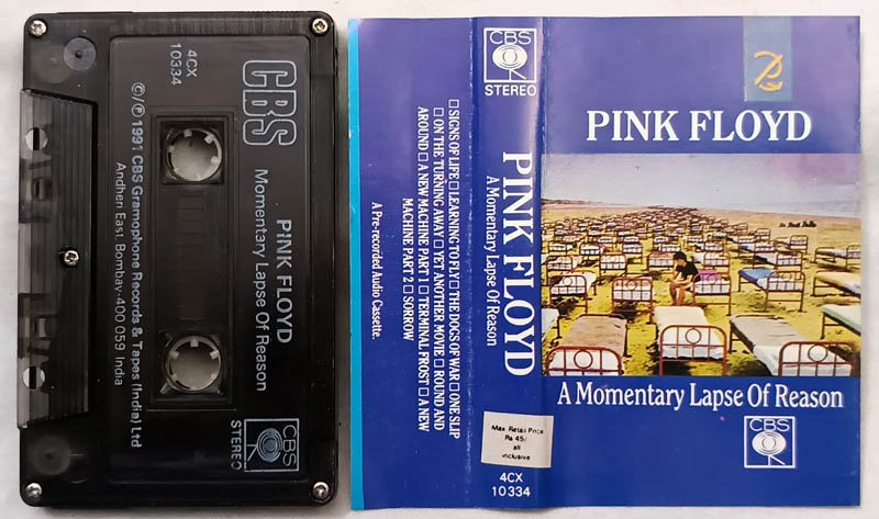 Pink Floyd A Momentary Lapse of Reason Album Audio cassette
