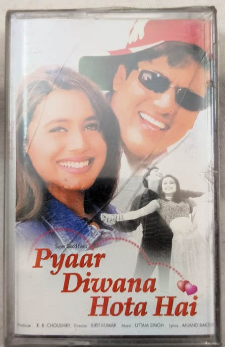 Pyaar Diwana Hota Hai Hindi Audio Cassette By Uttam Singh