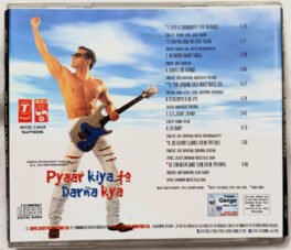Pyaar Kiya to Darna Kya Hindi Film Audio CD By Jatin Lalit