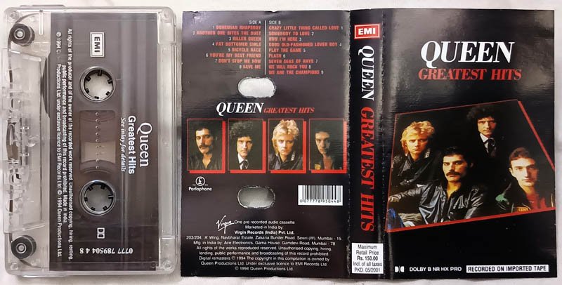 Queen Greatest Hits Audio Cassette
