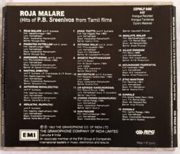 Roja Malare Hits of P B Sreenivos From Tamil Films Audio cd.