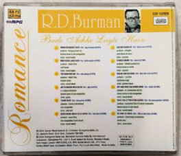 Romance Bade Achhe Lagte Hain R D Burman Hindi Audio Cd