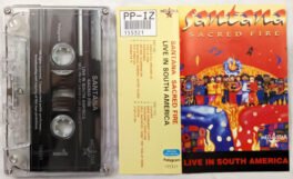Santana Sacred Fire Live in South America Audio Cassette