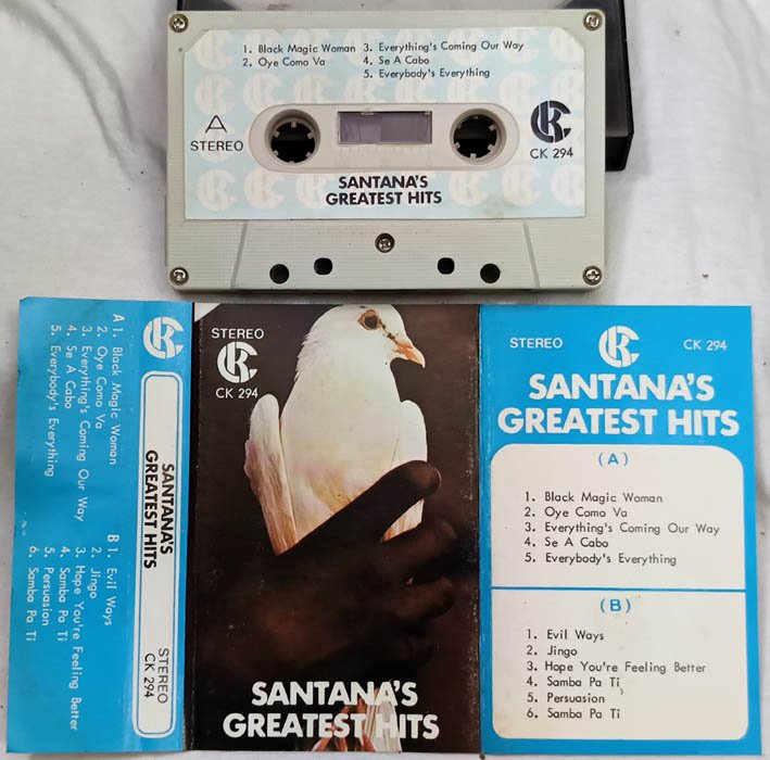 Santanas Greatet Hits Audio Cassette