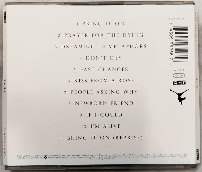 Seal Audio Cd
