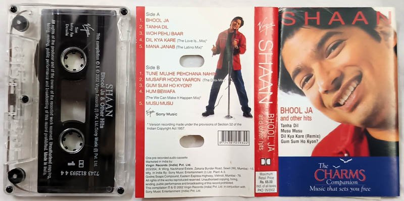 Shaan Bhool Ja and Other Hits Hindi Audio Cassette