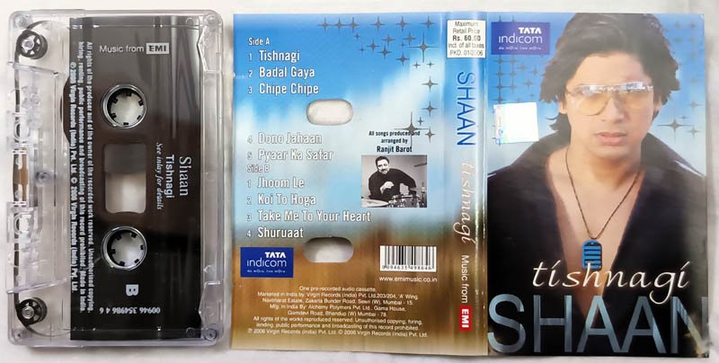 Shaan Tishnagi Audio Cassette