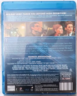 Spider-Man Movie Blu-Ray Disc