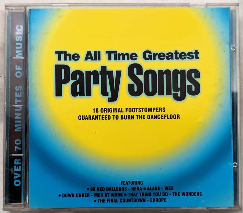 The All Time Greatest Party Songs Audio cd