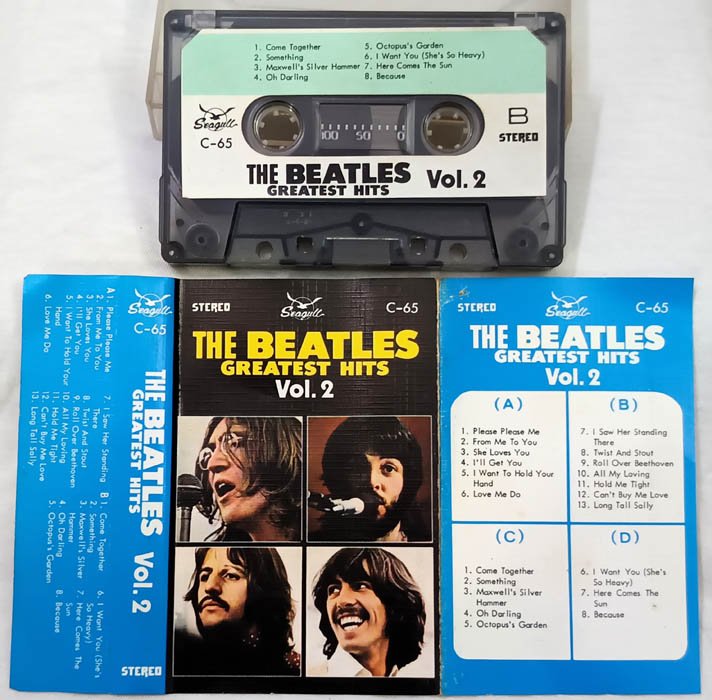The Beatles Greatest Hits Vol.2 Audio Cassette