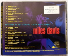 The Best of Miles Davis-The Capitol-Blue Note Years Audio Cd