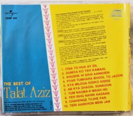 The Best of Talat Aziz Hindi Audio Cd
