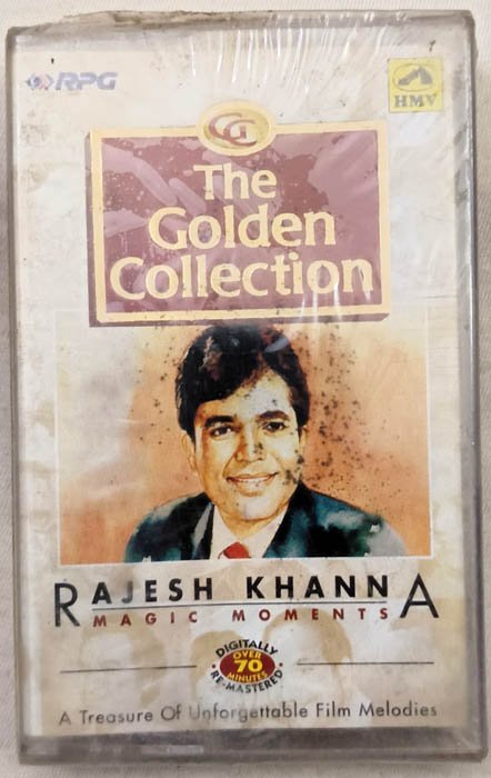 The Golden Collection Rajesh Khanna Magic Moments Hindi Audio Cassette