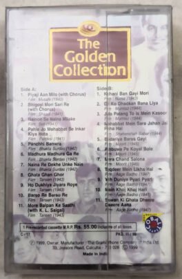 The Golden Collection Khursheed Greatest Hits Hindi Audio Cassette Sealed Pack