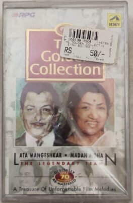 The Golden Collection Lata Mangeshkar-Madan Mohan Hindi Audio Cassette Sealed Pack