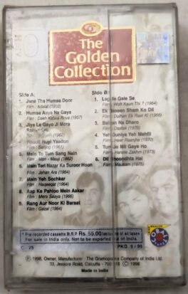 The Golden Collection Madan Mohan Musical Maestro Hindi Audio Cassette Sealed Pack