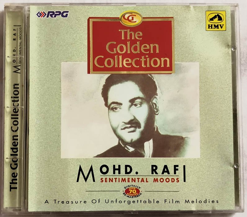 The Golden Collection Mohd.Rafi Sentimental Moods Hindi Audio Cd