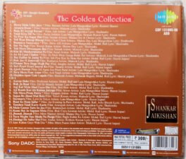 The Golden Collection Shankar Jaikishan Hindi Audio Cd