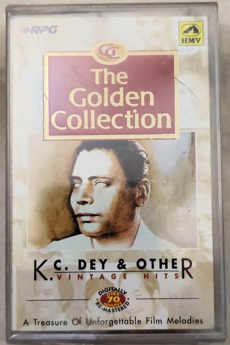 The Golden Collection K.C.Dey and Other Vintage Hits Hindi Audio Cassette