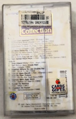 The Golden Collection Nutan Greatest Hits Hindi Audio Cassette Sealed Pack