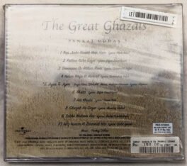 The Great Ghazals Pankaj Udhas Hindi Audio Cd (Sealed)