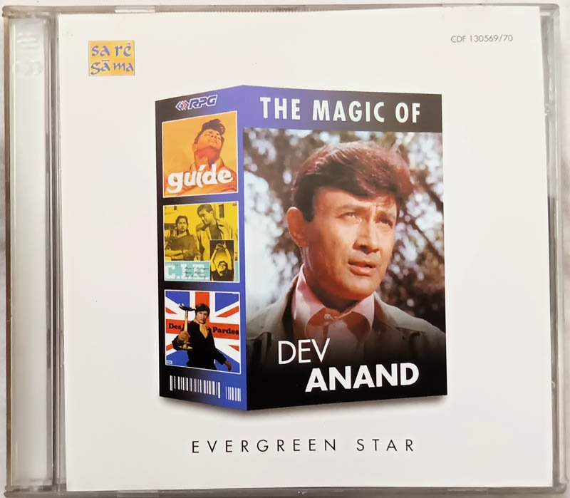 The Magic of Dev Anand Evergreen Star Hindi Audio Cd