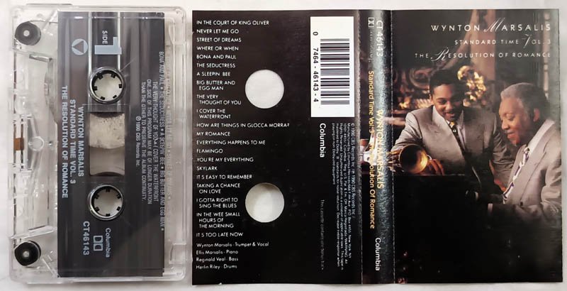 Wynton Marshalis Standard Time Vol.3 The Resolution of Romance Audio Cassette