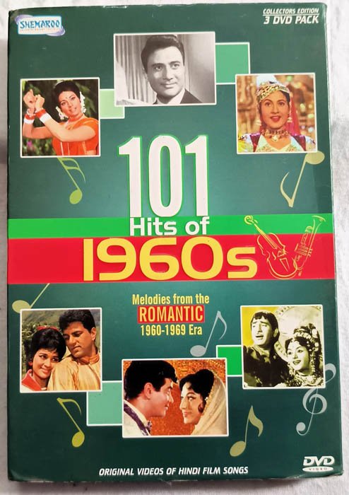 101 Hits of 1960s Hindi Movie DVD