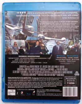 2012 Movie Blu-Ray Disc