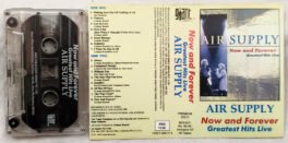 Air Supply Now and Forever Greatest Hits Live Audio Cassette