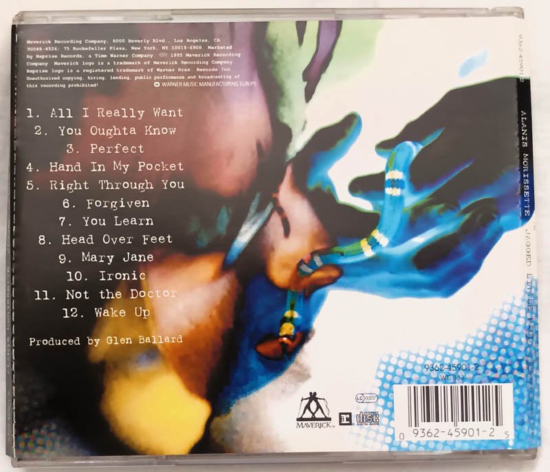 Alanis Morissette Jagged Little Pill Audio cd