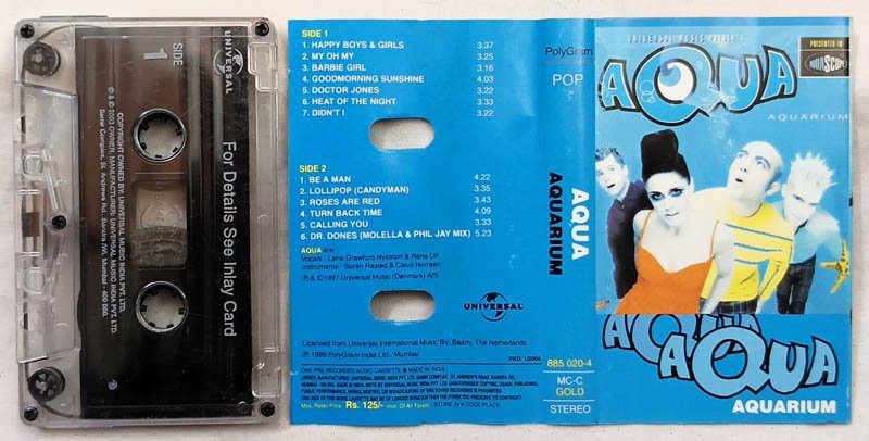 Aqua Aquarium Audio Cassette